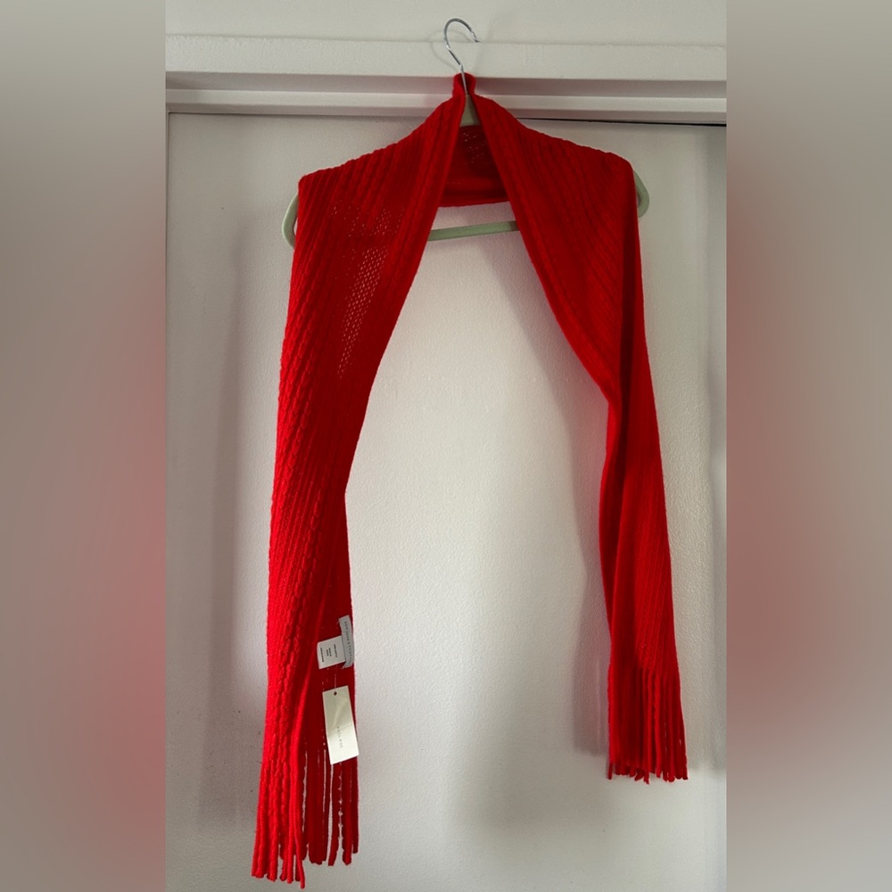 NY&CO RED SCARF-NWT
